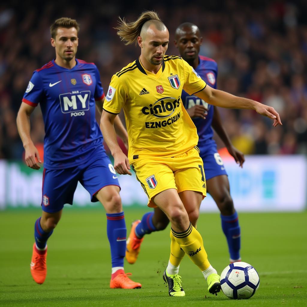 Kamil Grosicki thi đấu cho Pogoń Szczecin