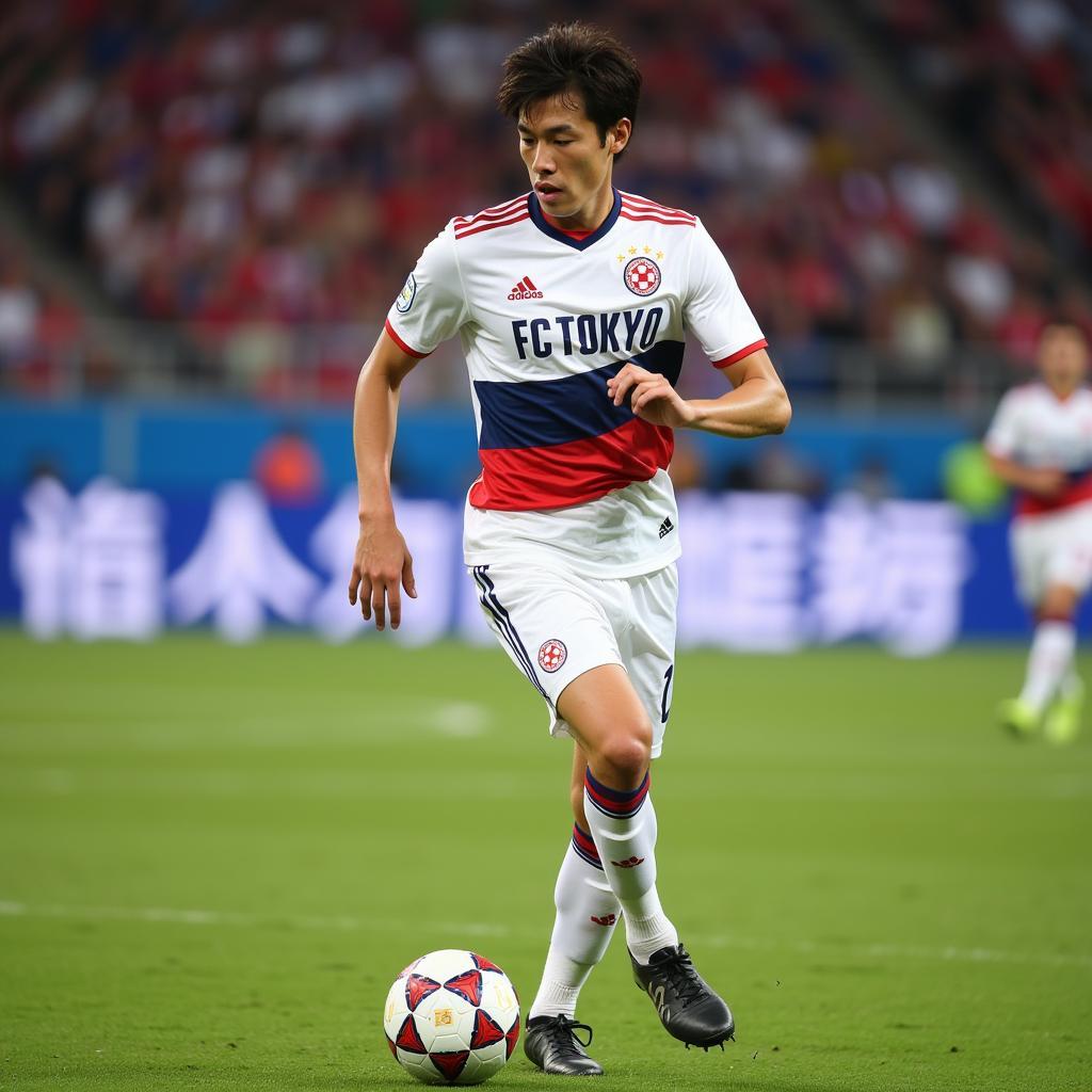 Ken Matsubara trong màu áo FC Tokyo