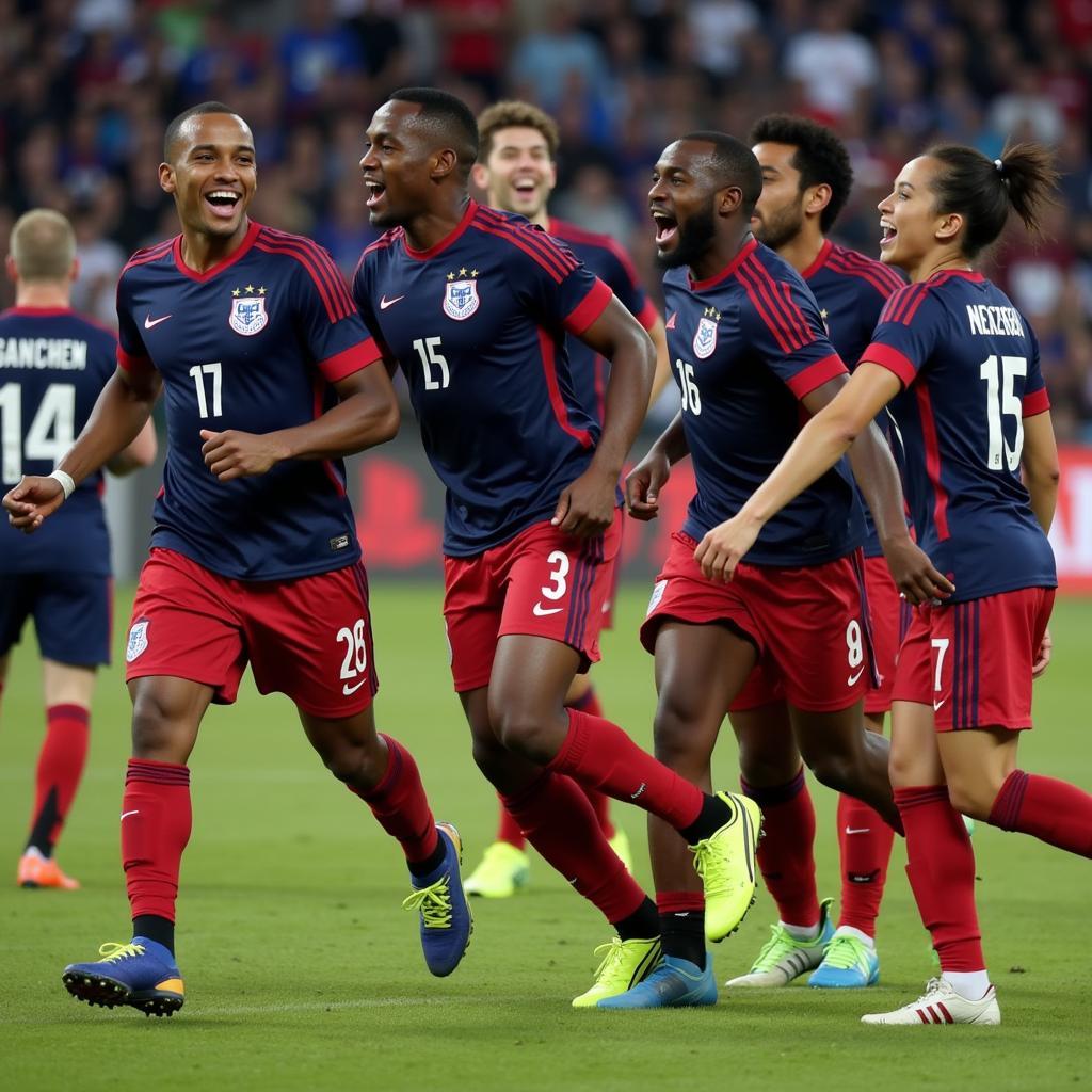 Kenny Mansally trong màu áo New England Revolution