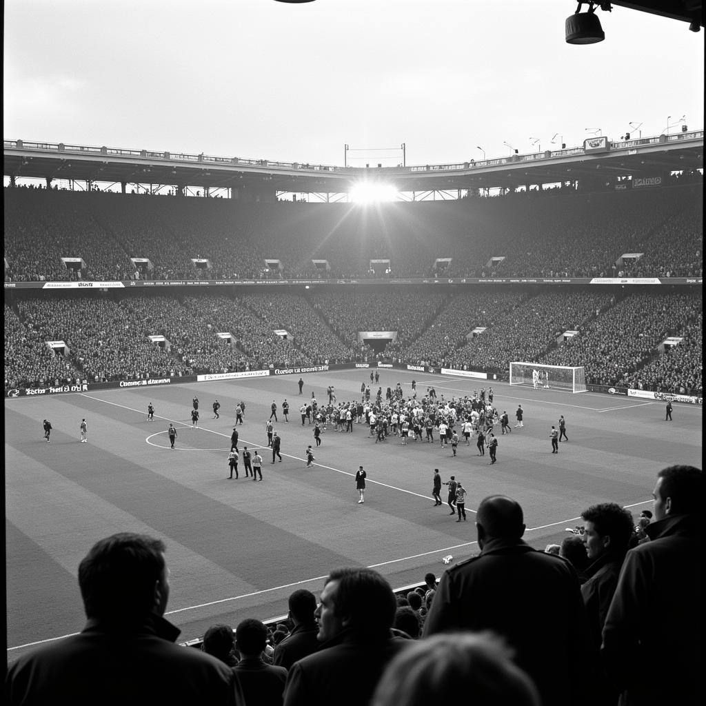 Historic moments at TSV 1860 Munich Stadium