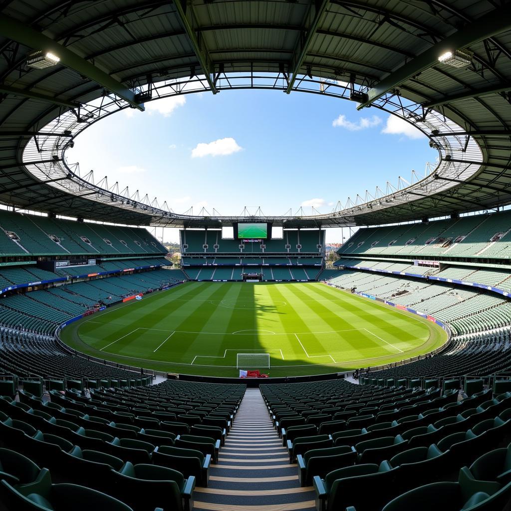 Toàn cảnh không gian bên trong sân vận động Football Stadium Australia