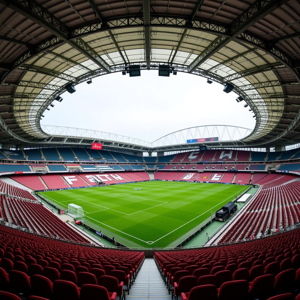 Inside View of Tianhe Stadium