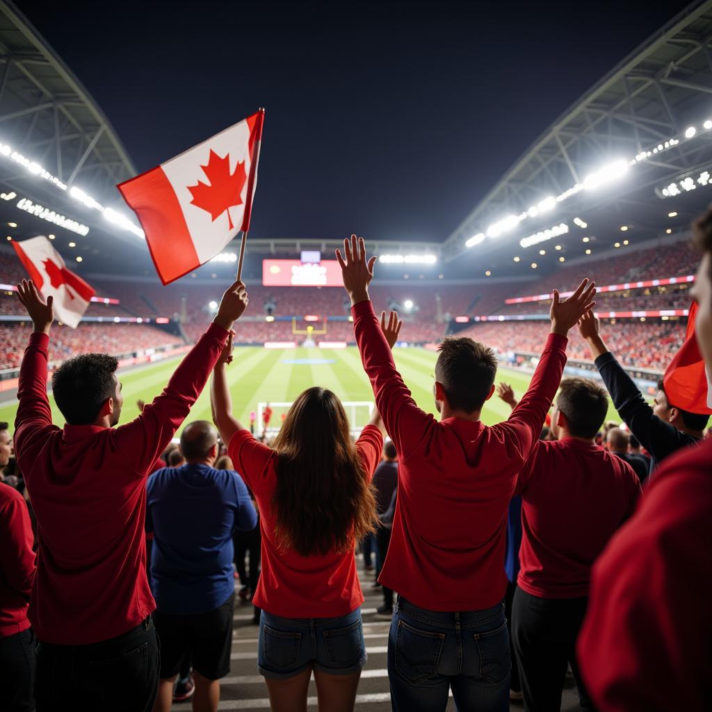 Không khí sôi động tại Clarke Stadium Edmonton