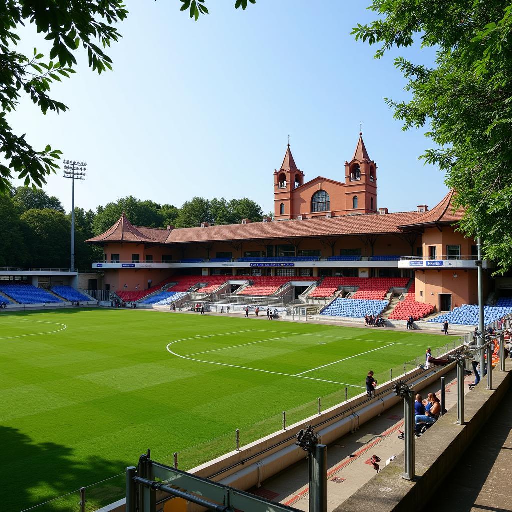 Khung cảnh nổi bật của Stadium Municipal de Toulouse