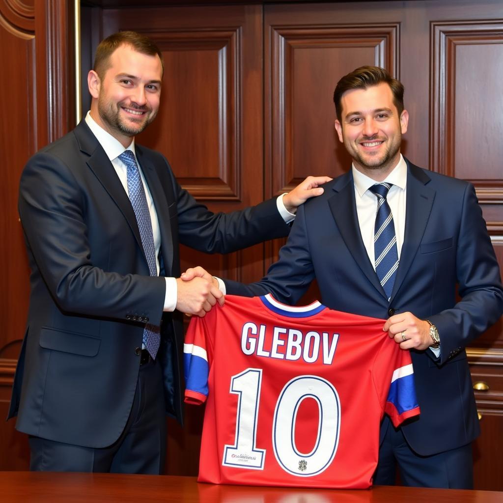 Kirill Glebov gia nhập câu lạc bộ mới