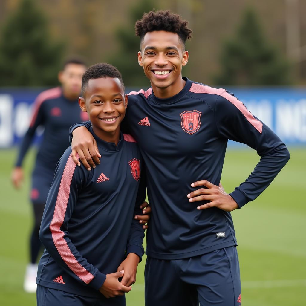 Kylian và Ethan Mbappé Chia Sẻ Niềm Đam Mê