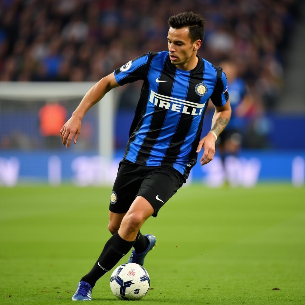 Lautaro Di Lollo trong màu áo Inter Milan