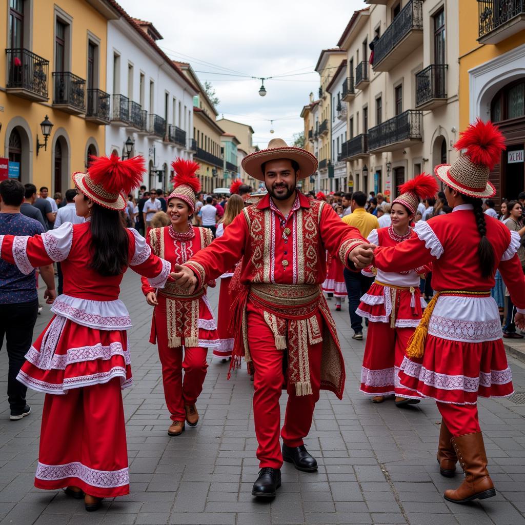 Lễ hội San Fermin sôi động ở Venezuela