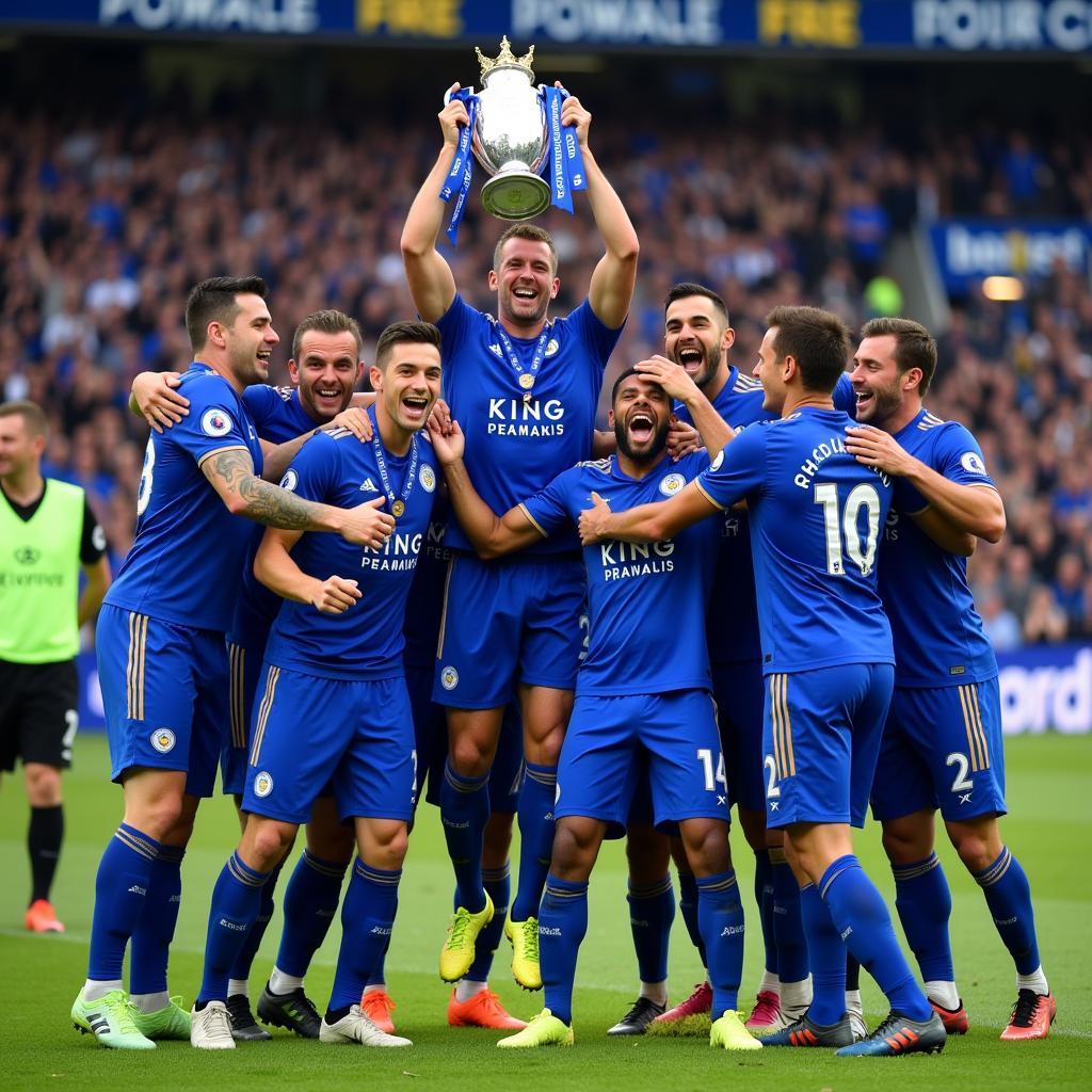 Leicester City vô địch Ngoại Hạng Anh