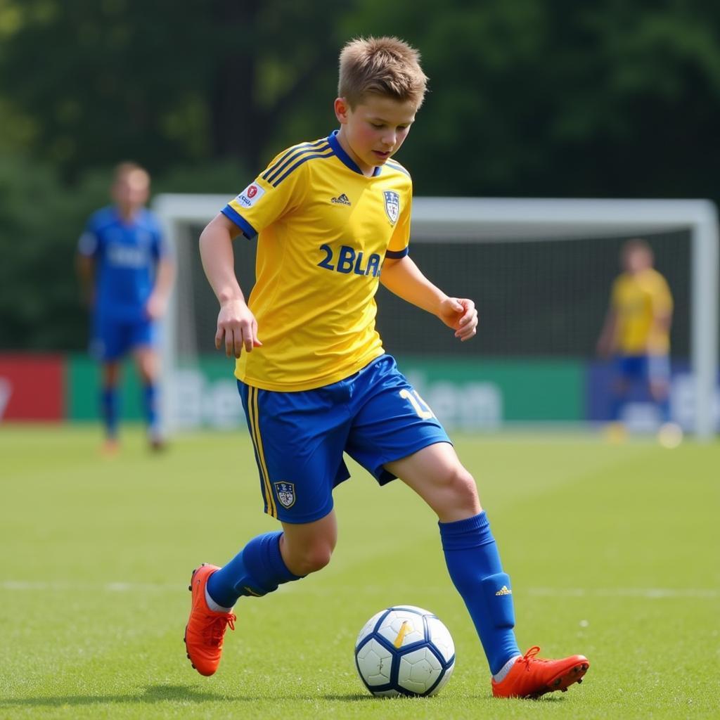 Liam Gibbs thời trẻ tại Ipswich Town