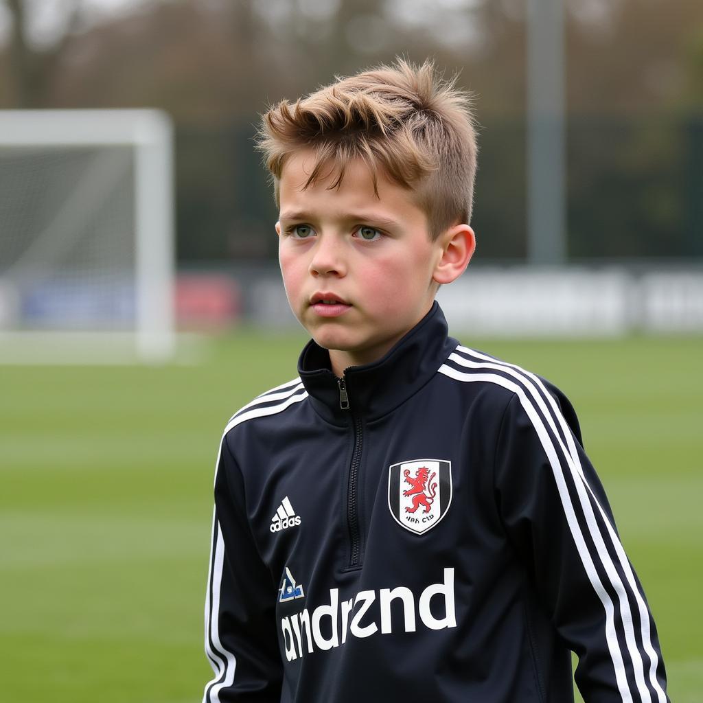 Liam Millar during his time at Fulham