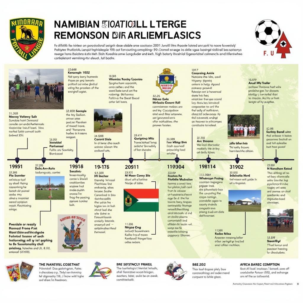 Lịch sử hình thành và phát triển của giải vô địch bóng đá Namibia