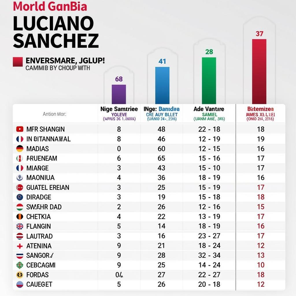 Comparing Luciano Sanchez's Age with other Footballers