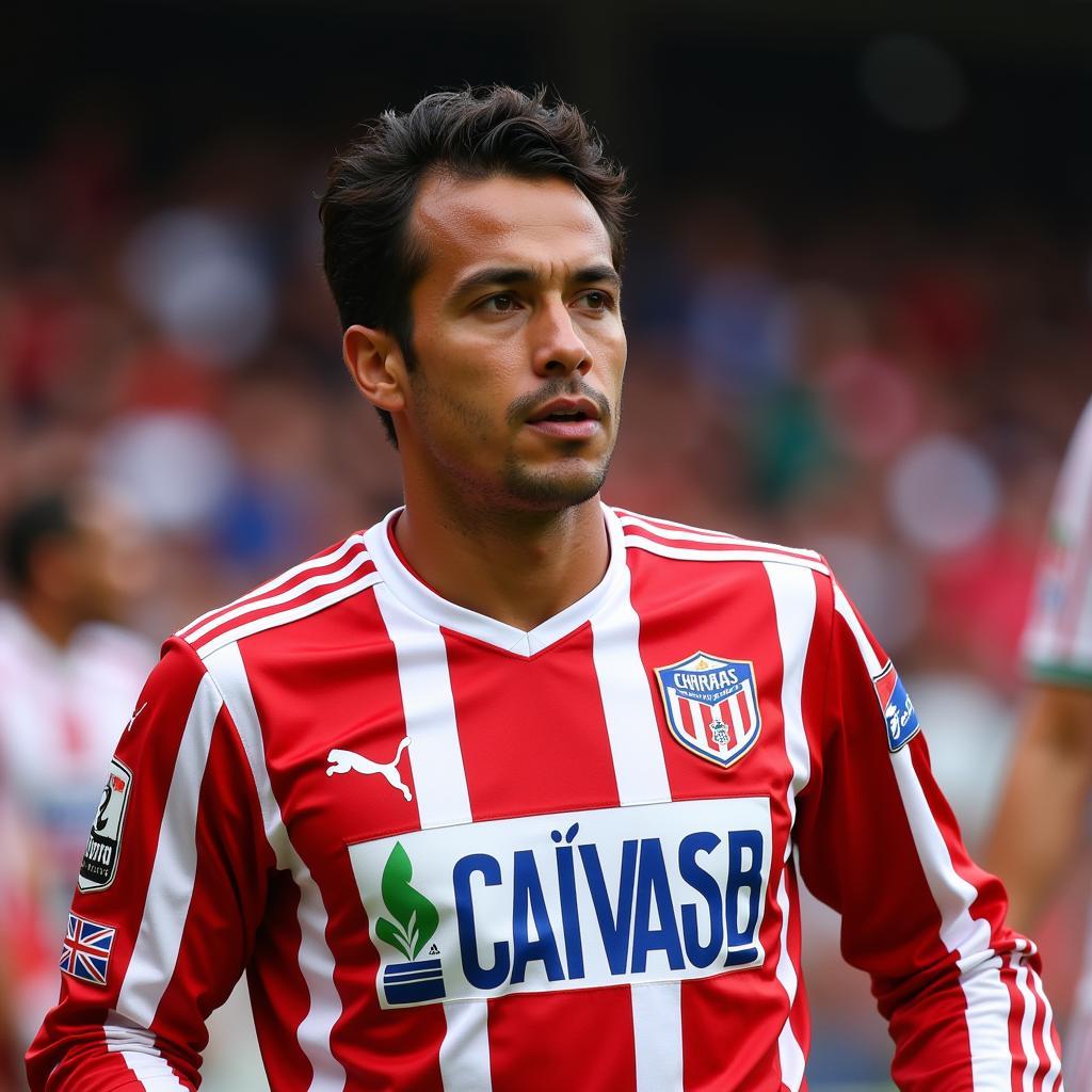 Luis Marquez trong màu áo Chivas Guadalajara