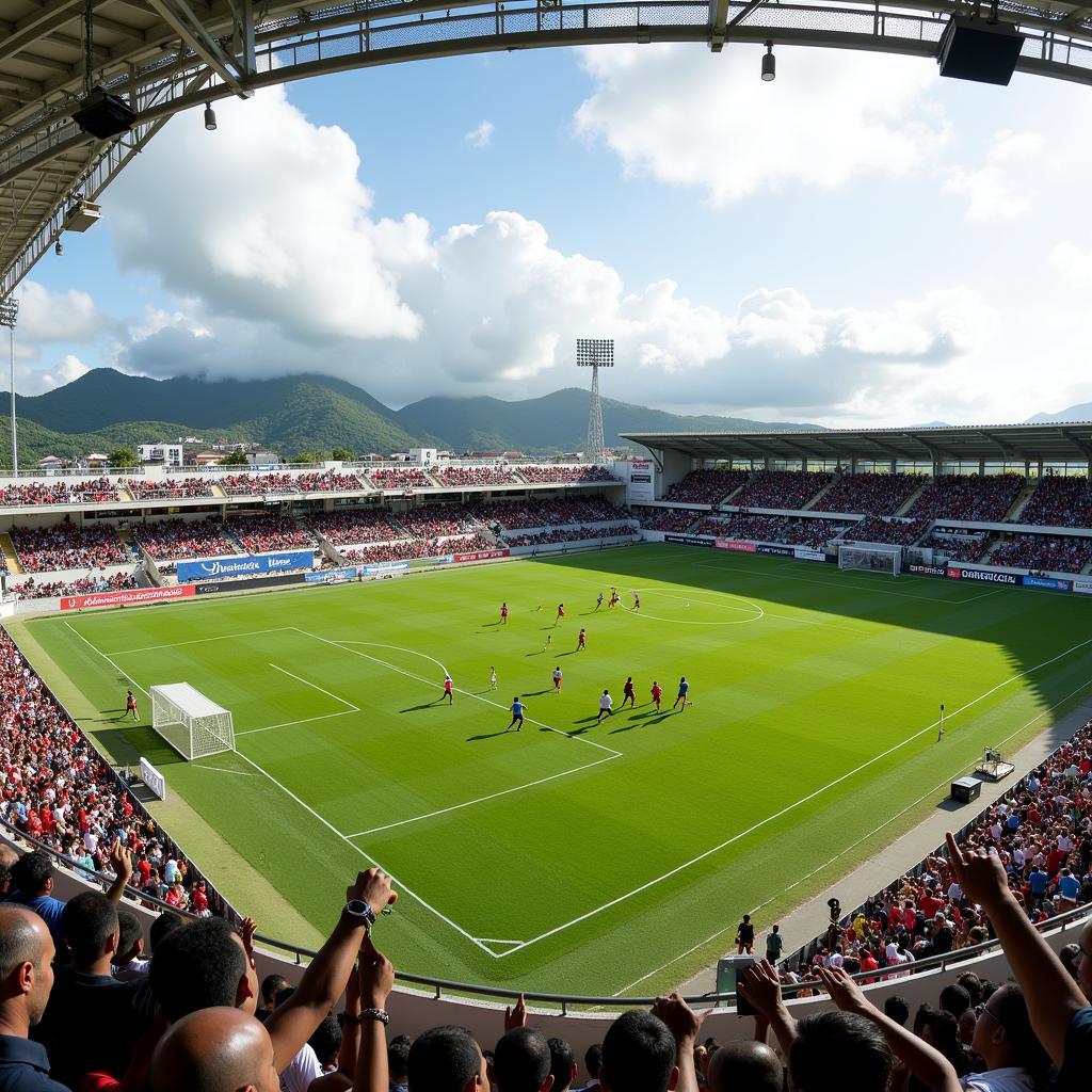 Manny Ramjohn Stadium in Marabella, Trinidad