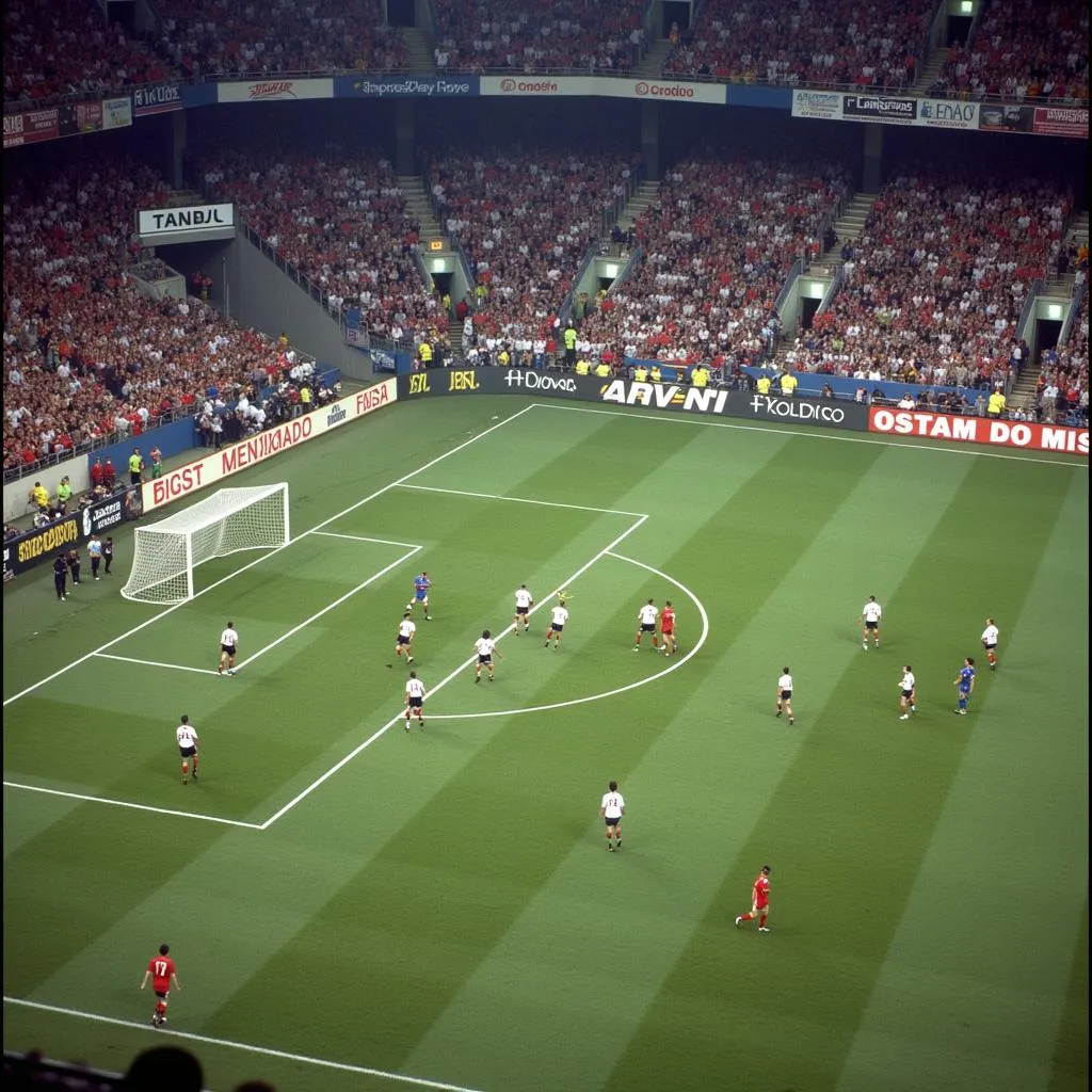 Maradona's Hand of God goal at Estadio Azteca