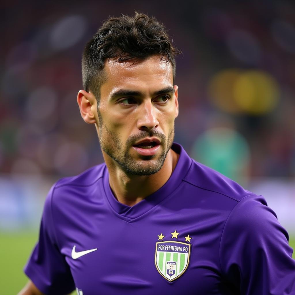 Marco Benassi trong màu áo Fiorentina