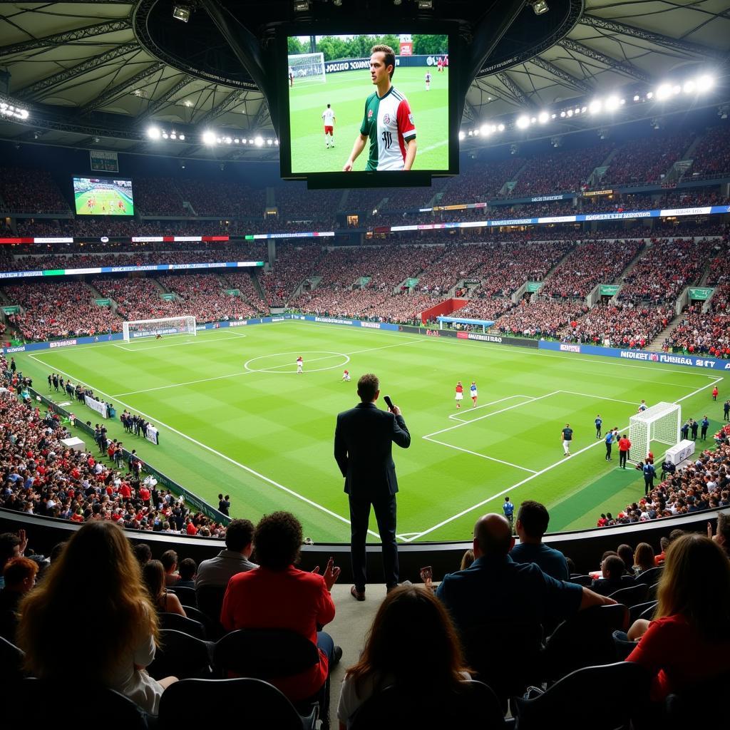 Marco Mexico Soccer retirement ceremony