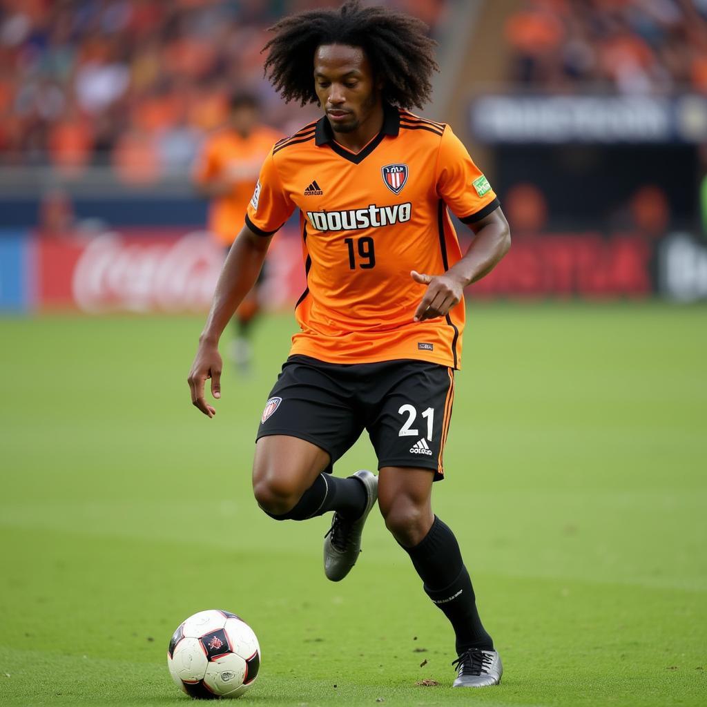 Marlon Hairston thi đấu cho Houston Dynamo