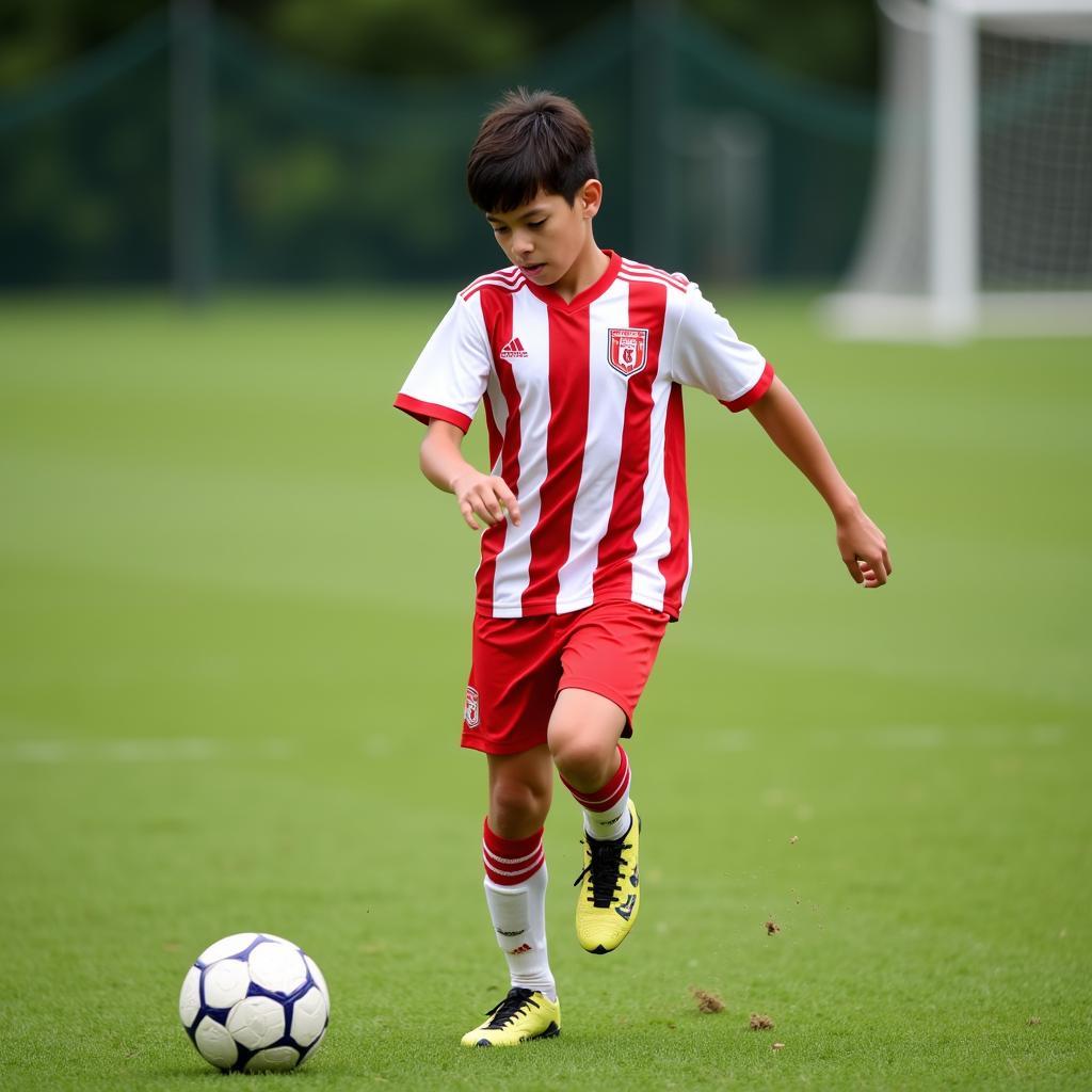 Matheus Martins trong màu áo Fluminense