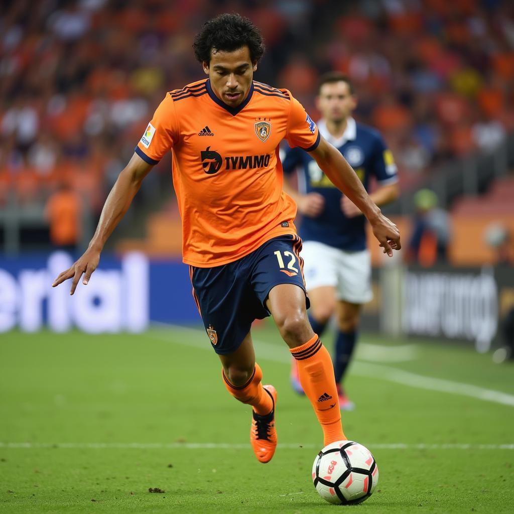 Mauro Manotas thi đấu cho Houston Dynamo