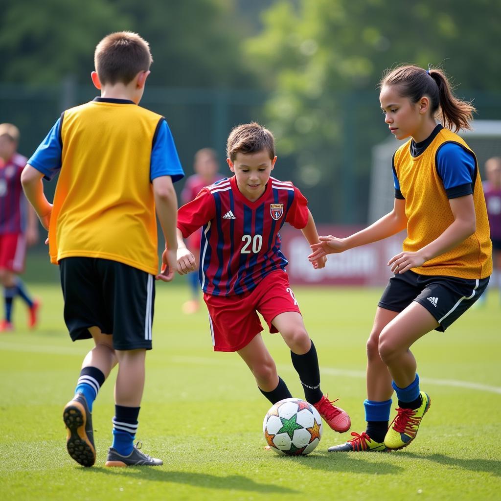 Trận đấu Medley Soccer