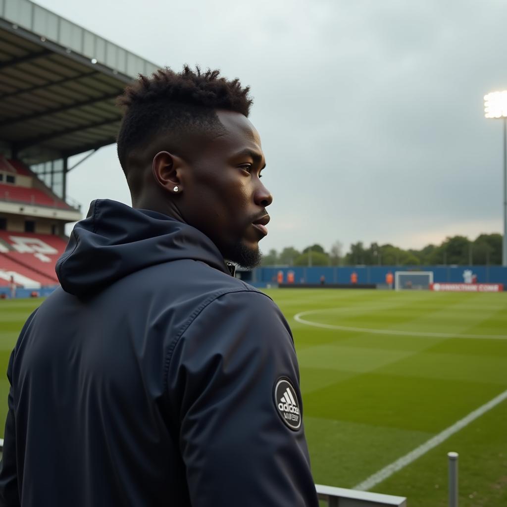 Micah Richards looking towards the future of football