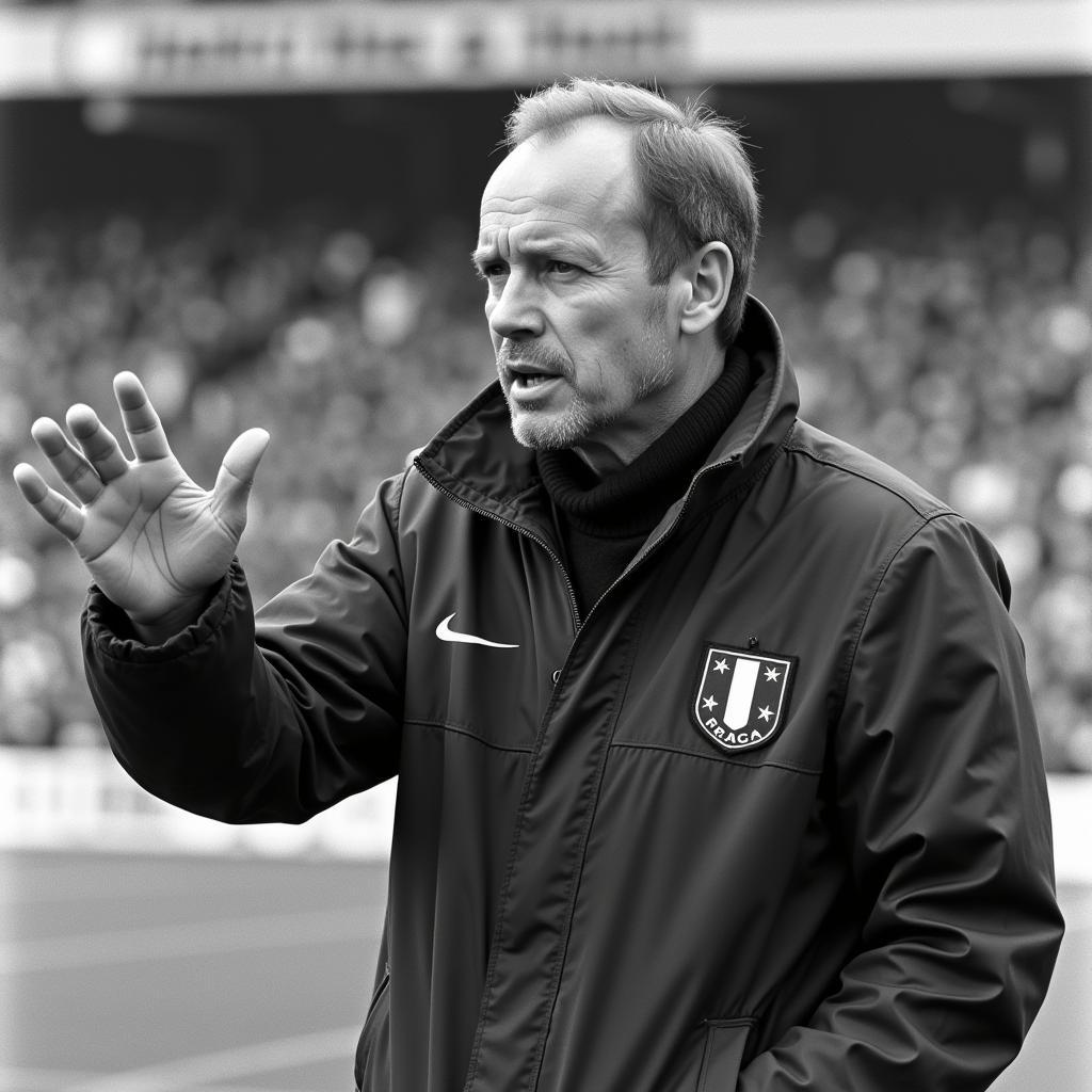 Michel Hidalgo Coaching the French National Team