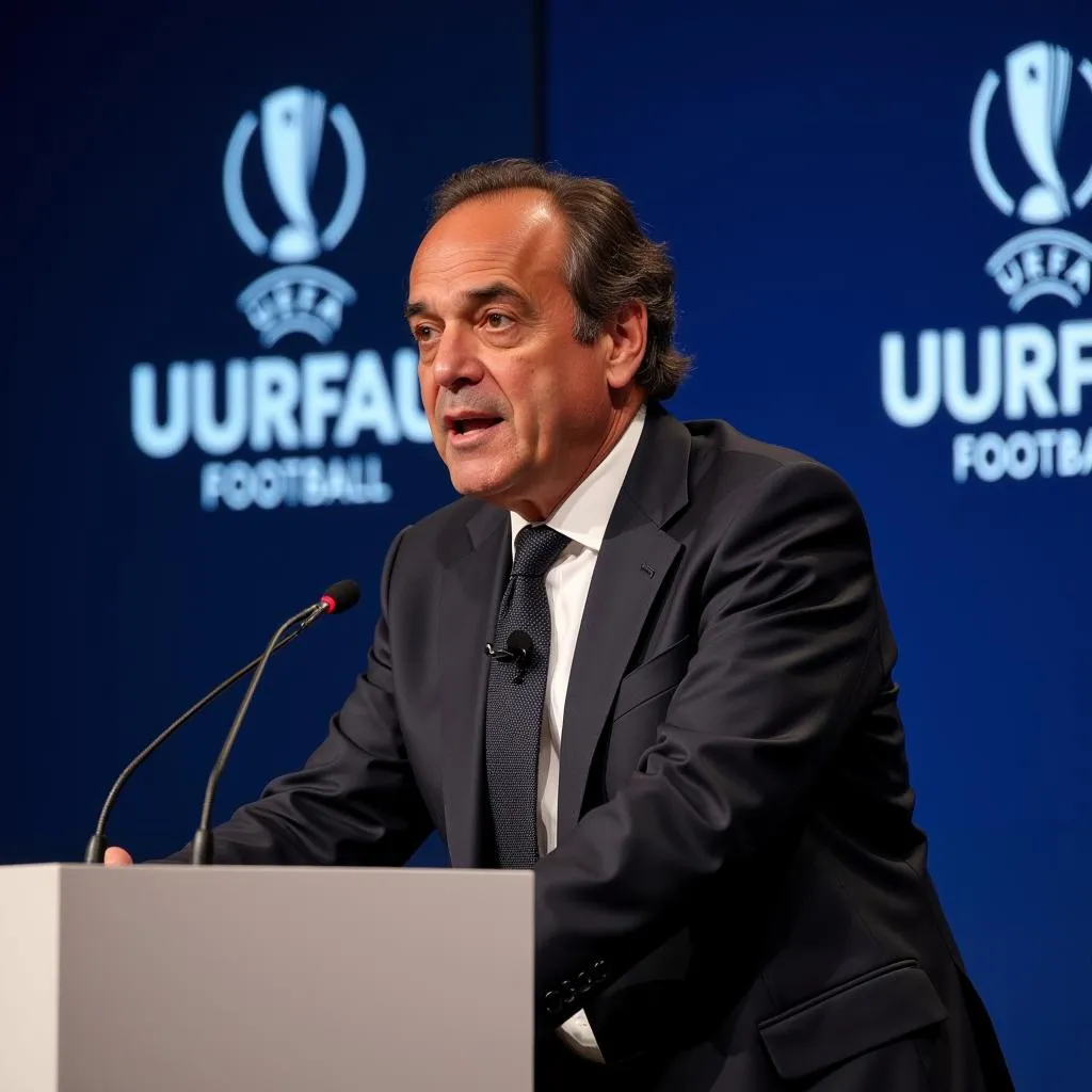 Michel Platini chia sẻ về Nyonyais