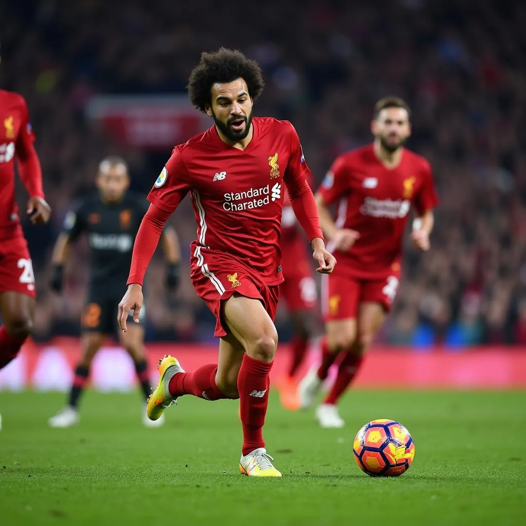 Mohamed Salah chinh phục khán giả bằng tài năng và tinh thần thể thao