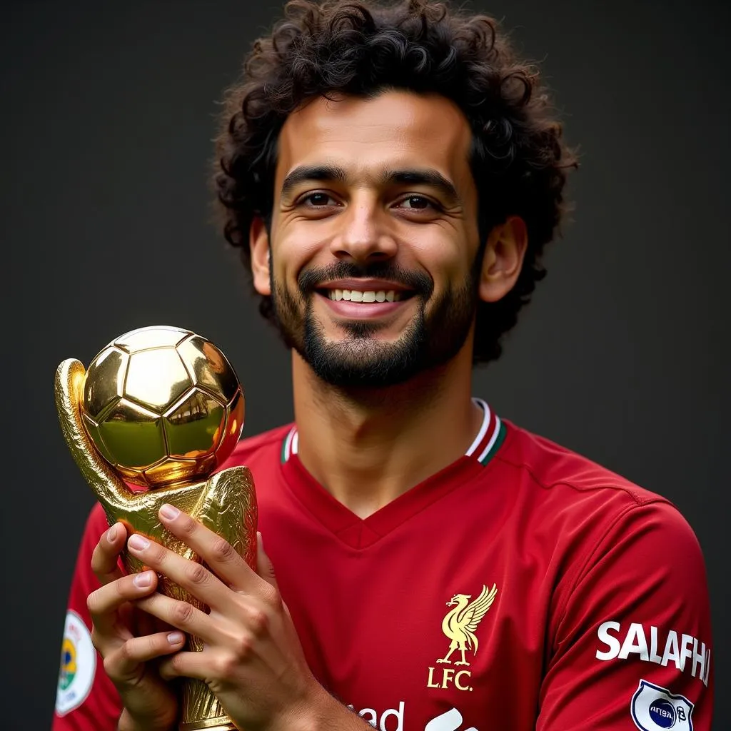 Mohamed Salah nhận giải thưởng Chiếc giày vàng Premier League