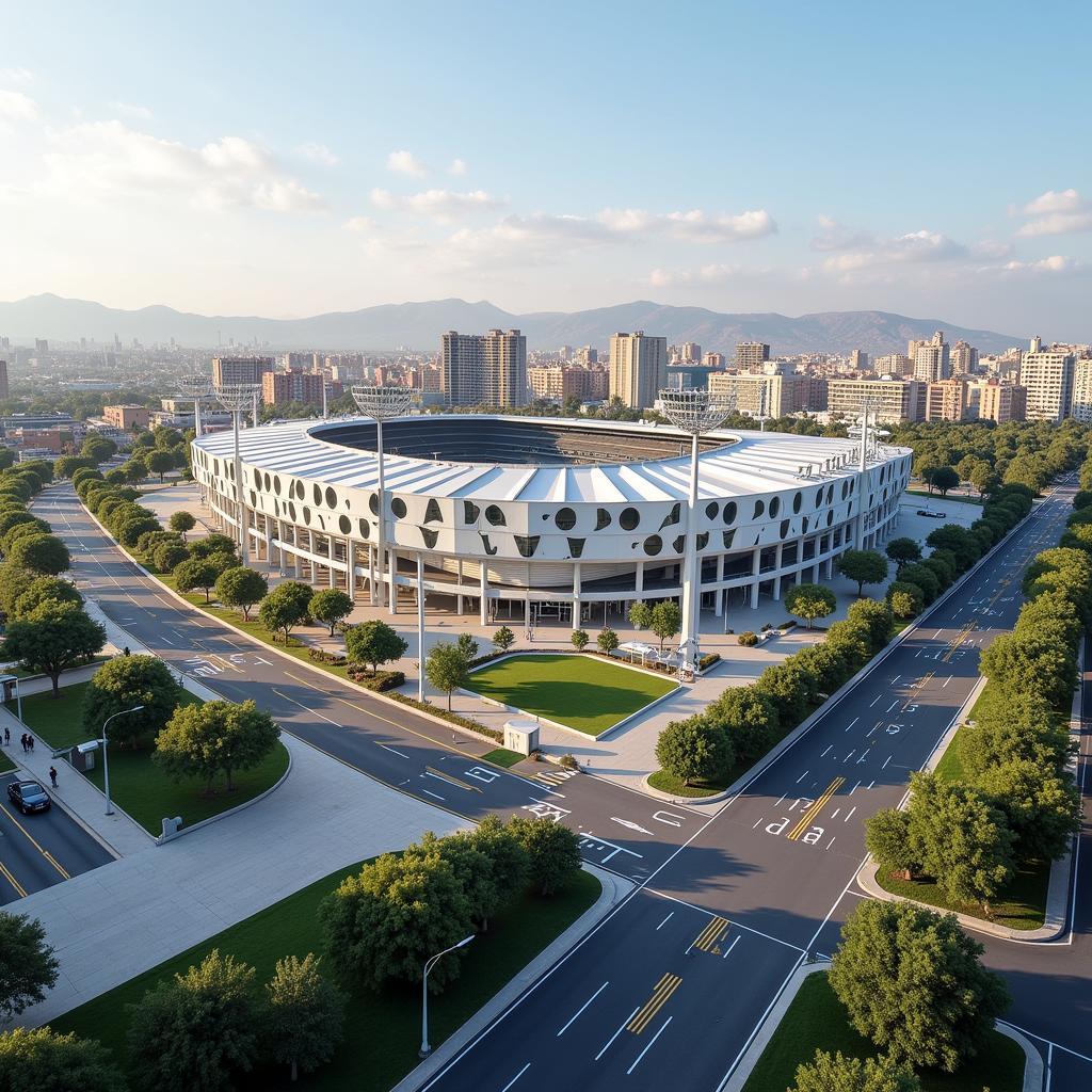 Neo GSP Stadium tọa lạc tại Nicosia, Cyprus