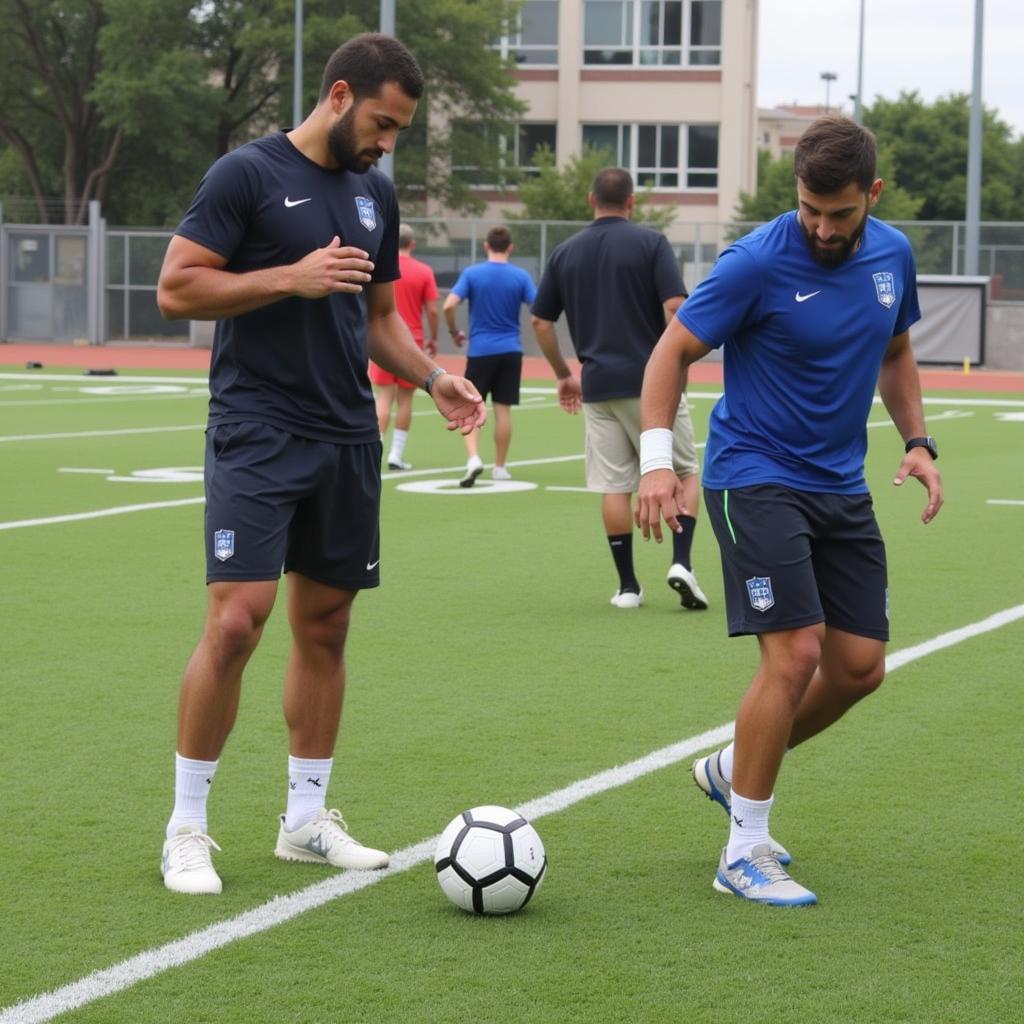 Orr Barouch Training a Player