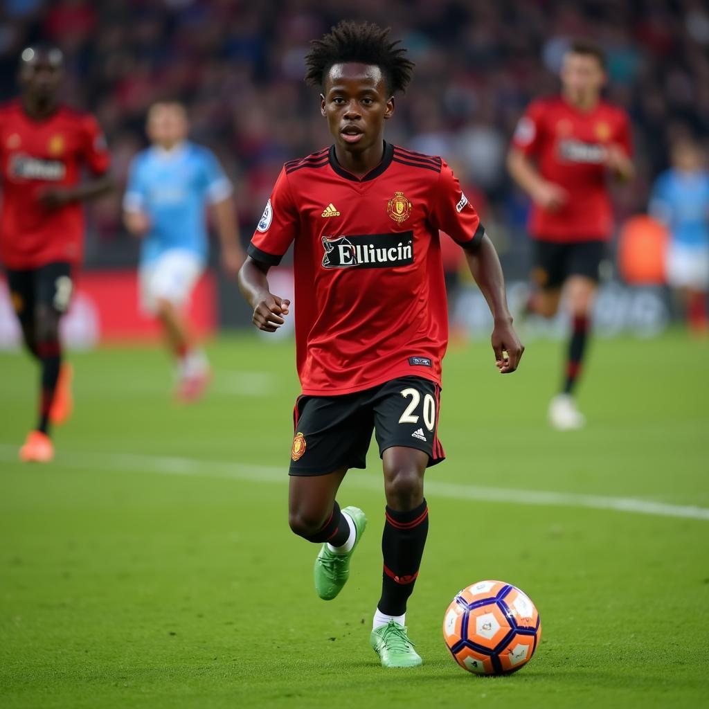 Ousmane Dembélé trong màu áo Rennes