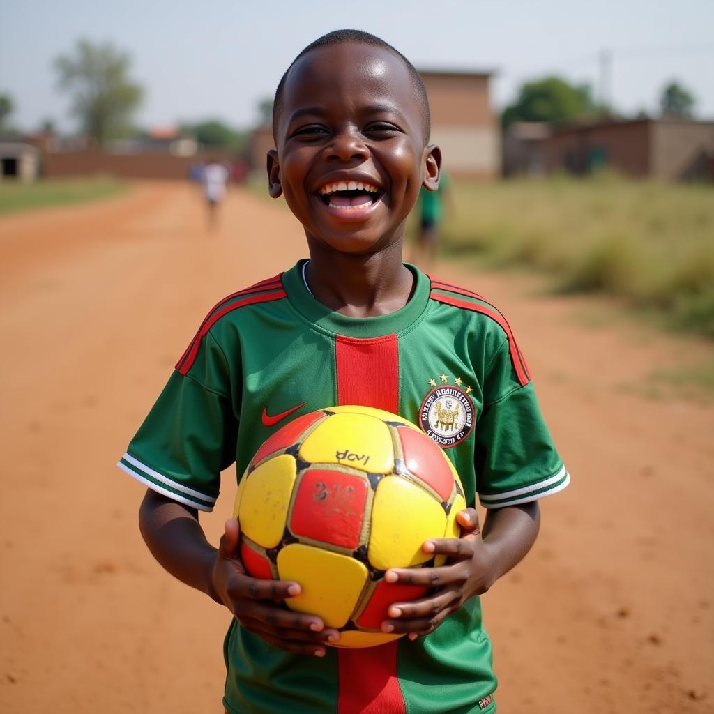 Ousmane Touray childhood photo