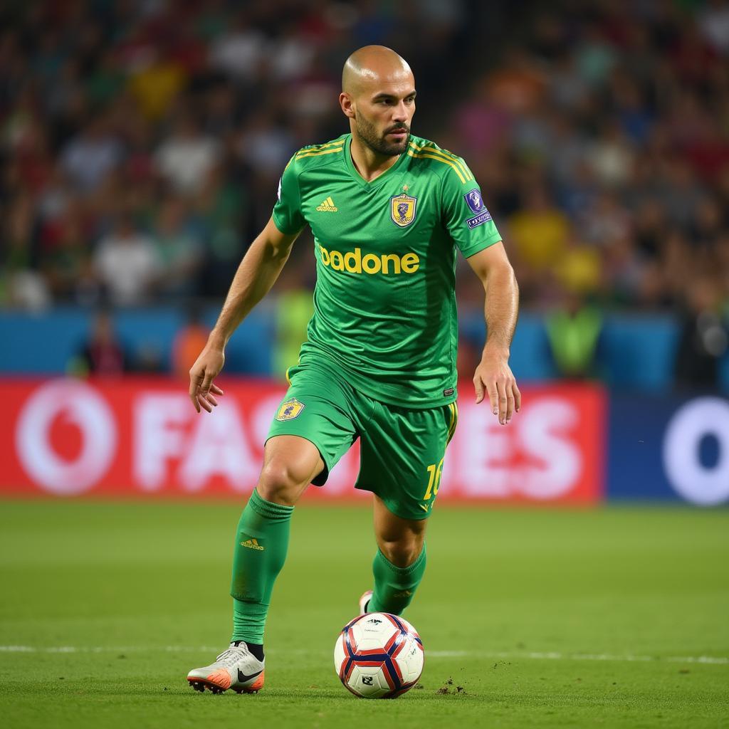 Pep Guardiola playing for Dorados de Sinaloa