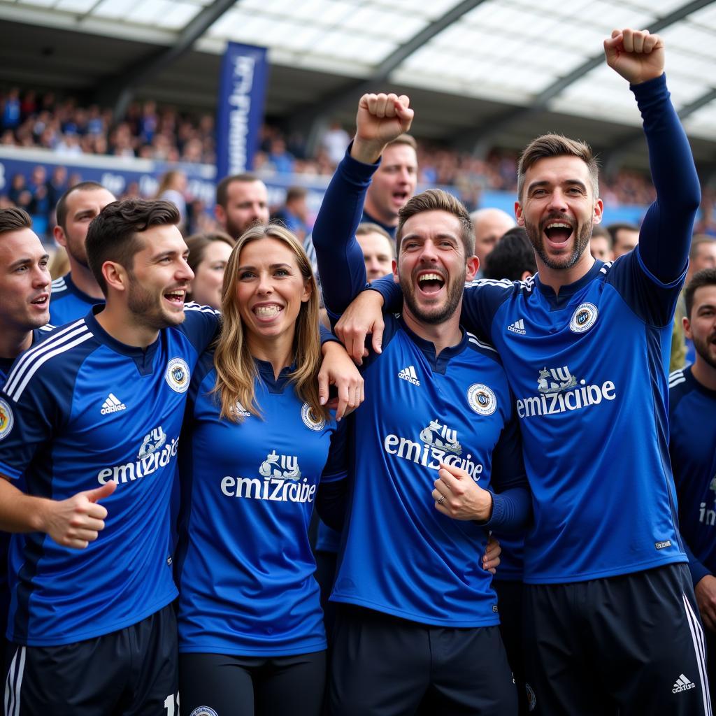 Peterborough FC Celebrates Premier League Promotion