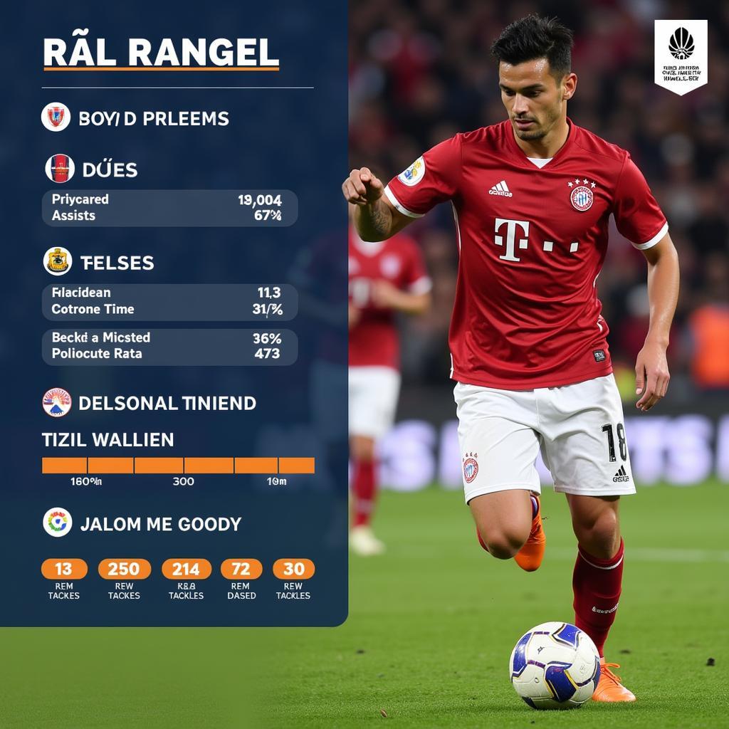 Phân tích Raúl Rangel stats trên sân cỏ