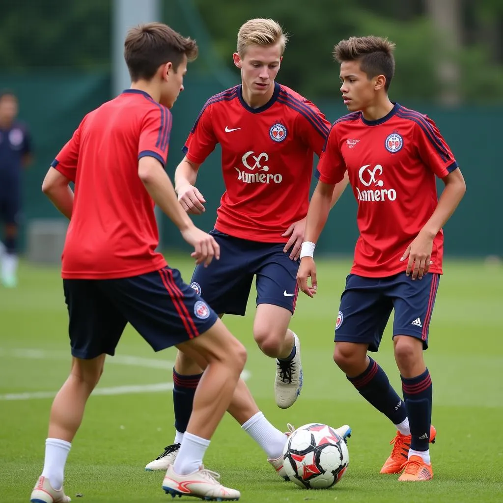 PSV Youth Team Training