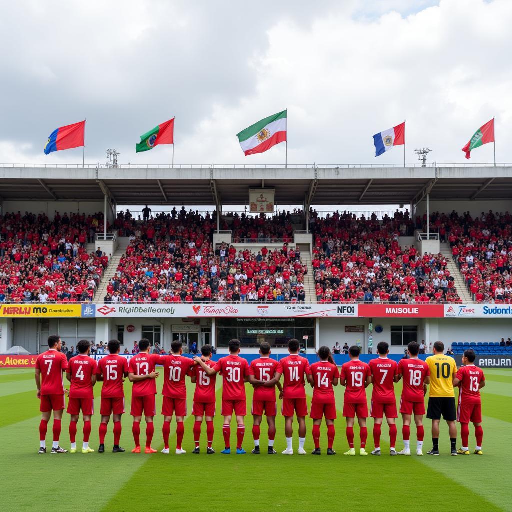 Real Tomayapo FC tại sân vận động San Van Hoa Tarija