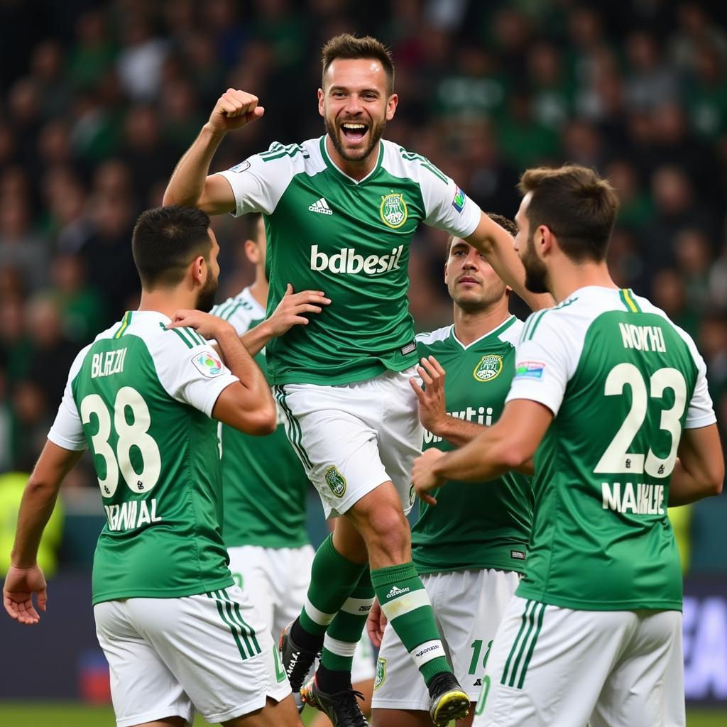 Ricky van Wolfswinkel trong màu áo Sporting CP