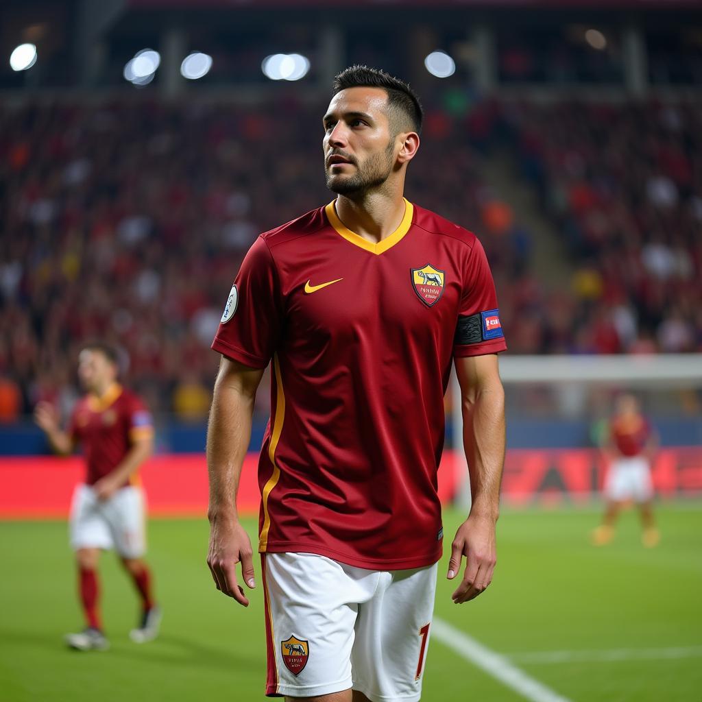 Roger Ibañez Cố Định Trong Màu Áo AS Roma