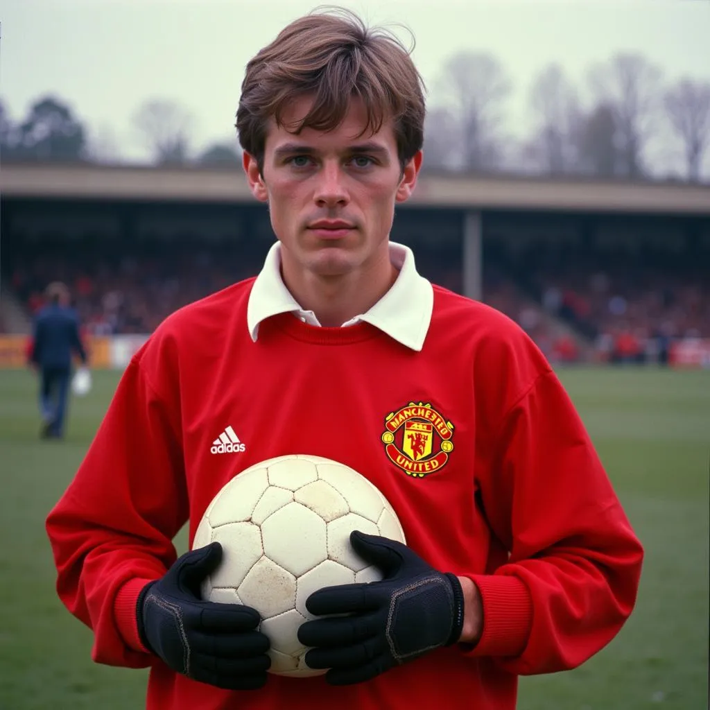 Roy Carroll in Manchester United jersey