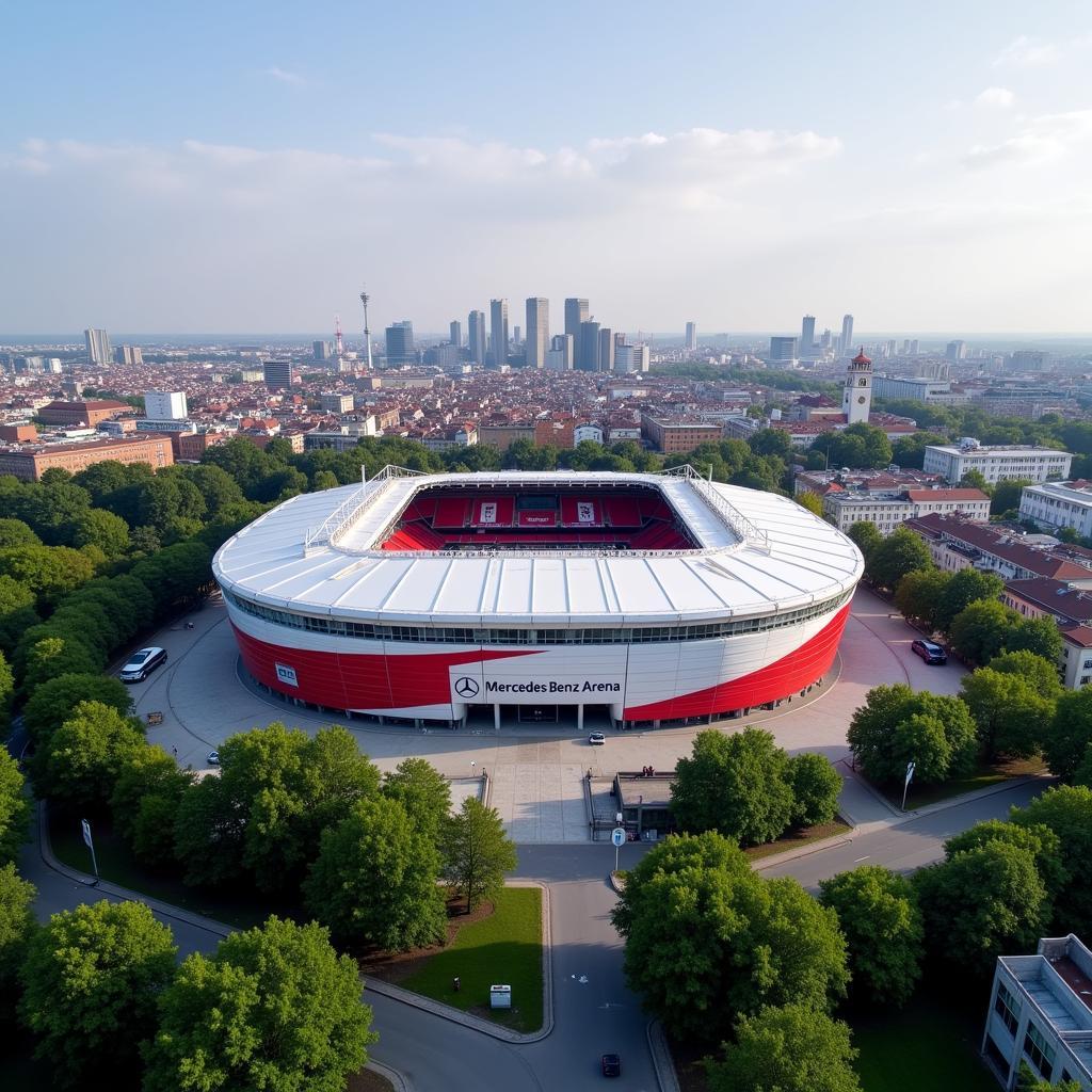 Sân vận động Mercedes-Benz Arena