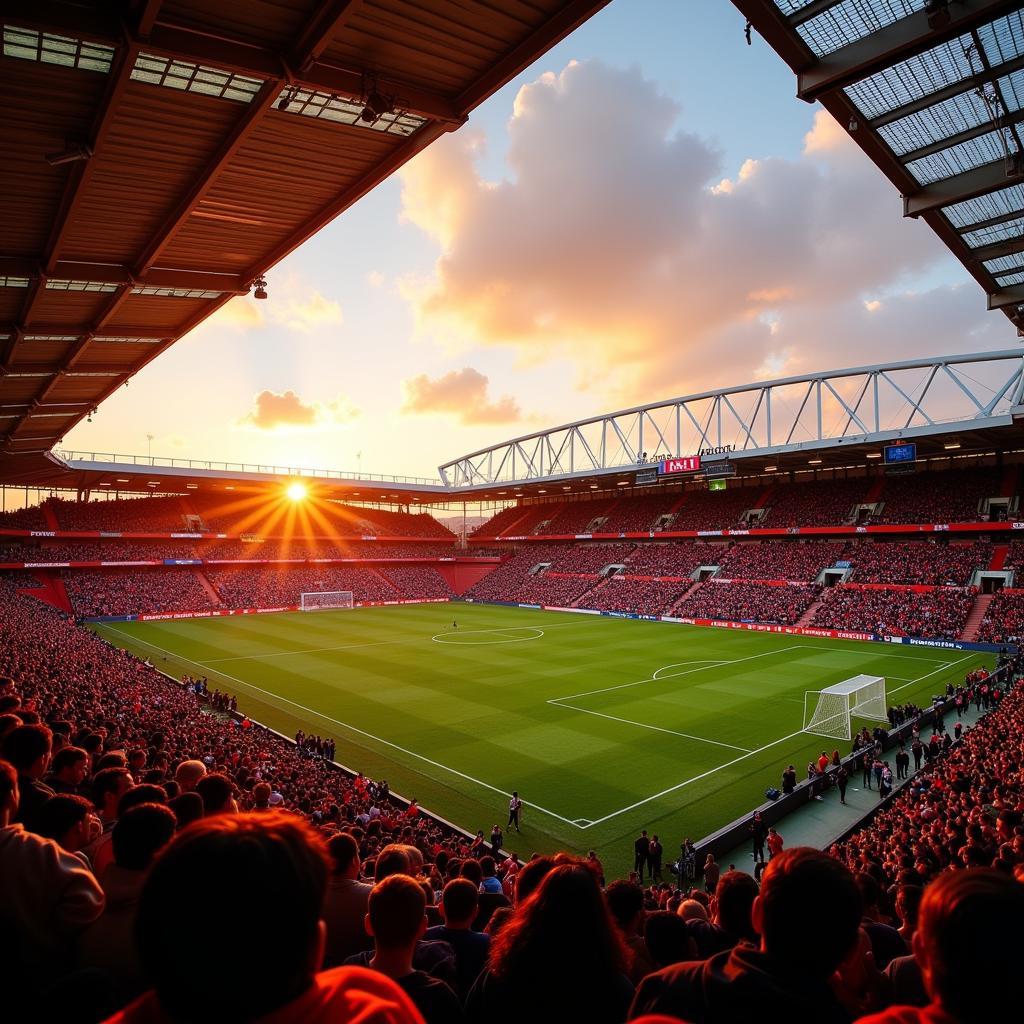 St Mary's Stadium, the current home of Southampton FC