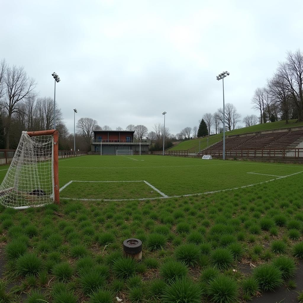 Mysterious football field associated with Maat Daniel Caprini