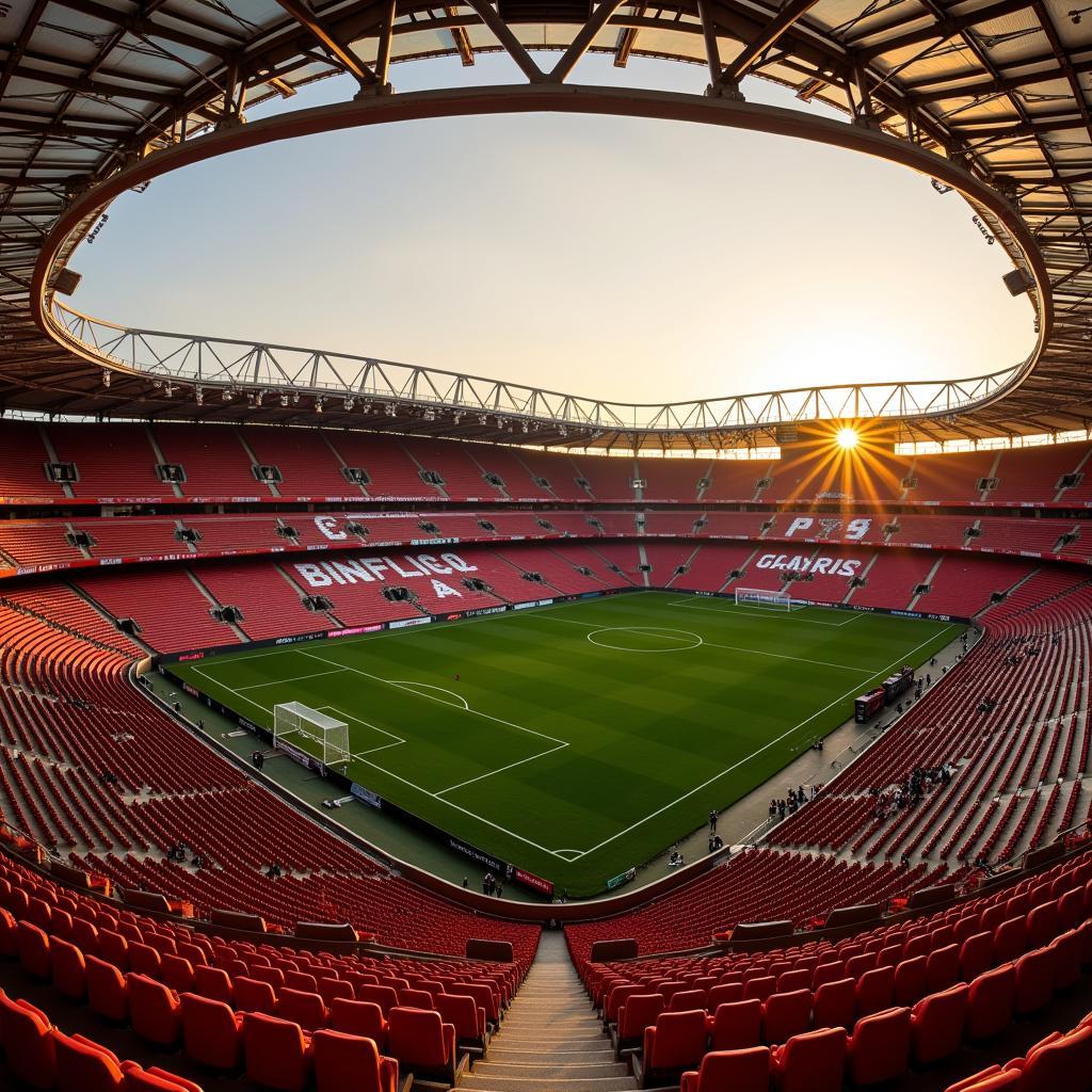 Estádio da Luz in Lisbon, Portugal