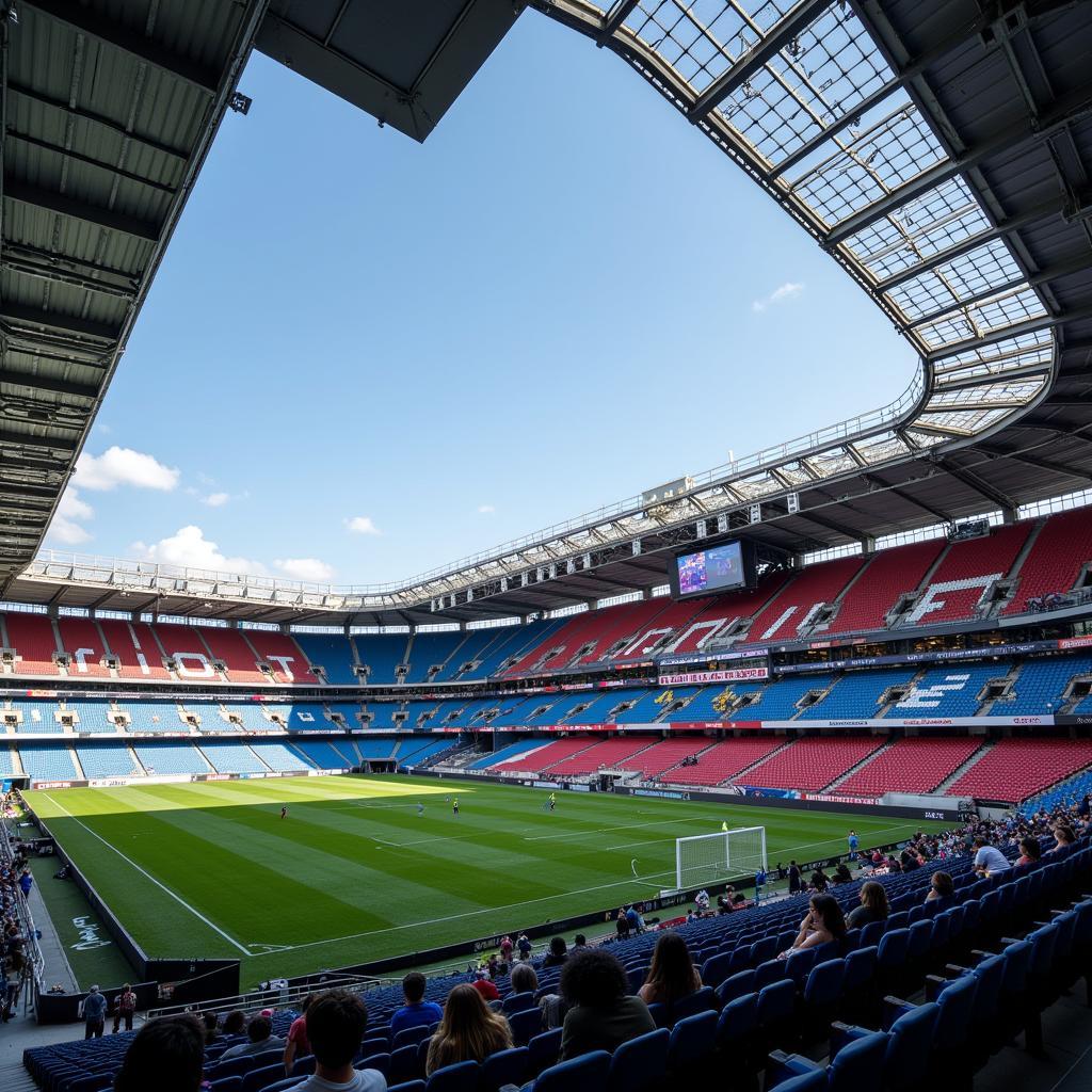 Kiến trúc sân Stade Auguste-Delaune II