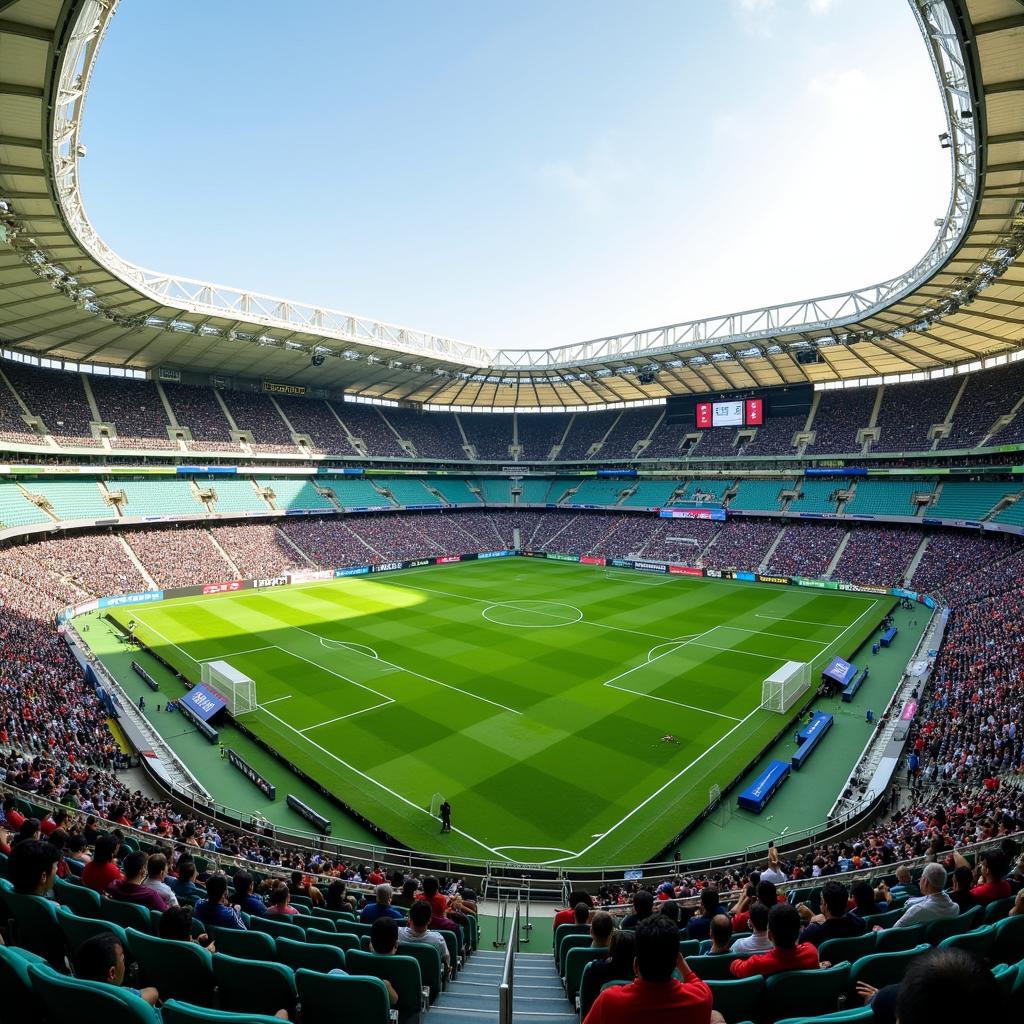 Baniyas Stadium Panoramic View