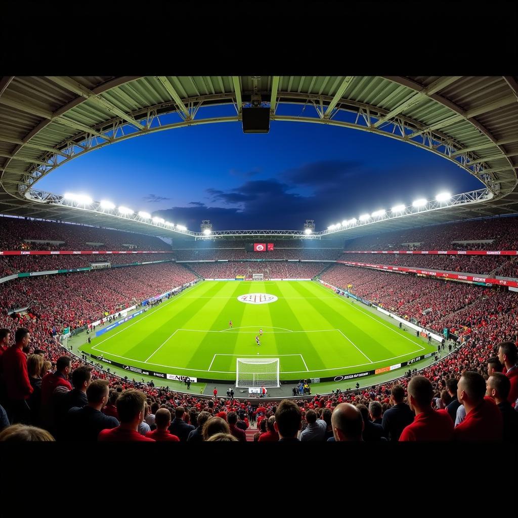 Toàn cảnh sân vận động Millerntor Stadion